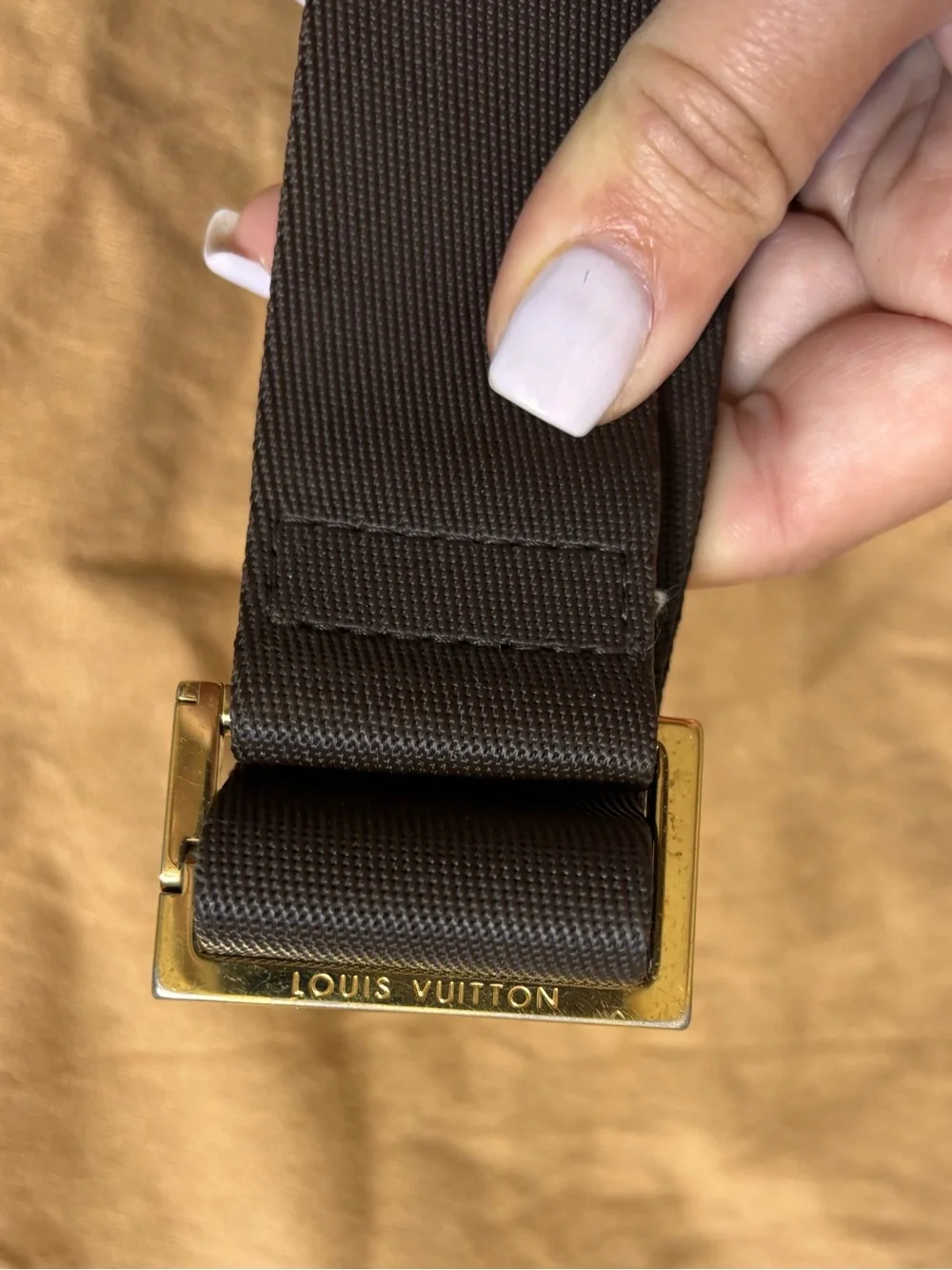 Authentic Louis Vuitton geronimos damier ebene discontinued mini bum bag